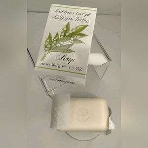Crabtree Evelyn Lily of the Valley Bar Soap 3.5 oz Switzerland 1990 Vtg New